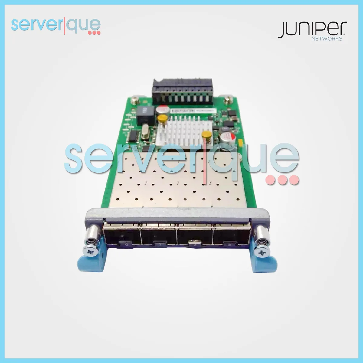 HPE Juniper Networking HPE Juniper Networking EX-VM-4X45FP 4-Port 1/10Gbps SFP+ Uplink Module — product photo