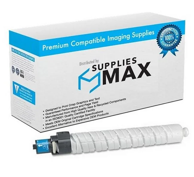SuppliesMax SuppliesMax Cyan Toner Cartridge 16000 Pages for Savin C9130/C9135 (841423) — product photo