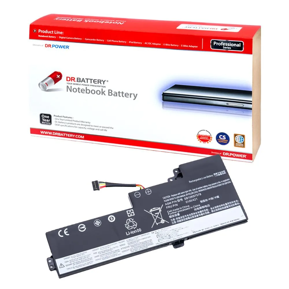 Dr. Battery Dr. Battery 2000 mAh 11.46V laptop battery for Lenovo ThinkPad T470 T480 A285 A485 25 — product photo