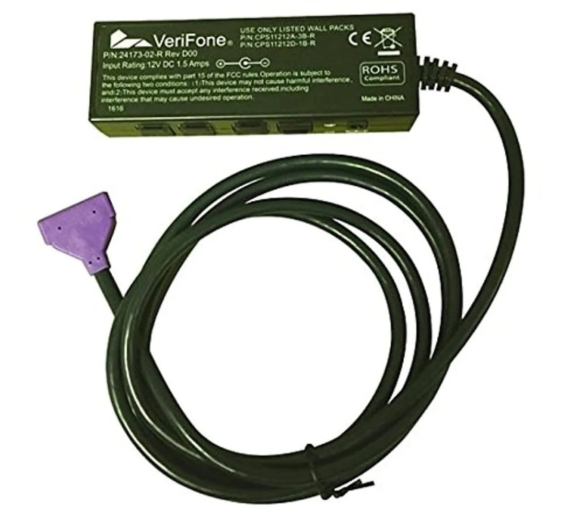 VeriFone, Inc VeriFone, Inc Purple Multiport Ethernet Cable MX8xx/9xx Series 24173-02-R — product photo