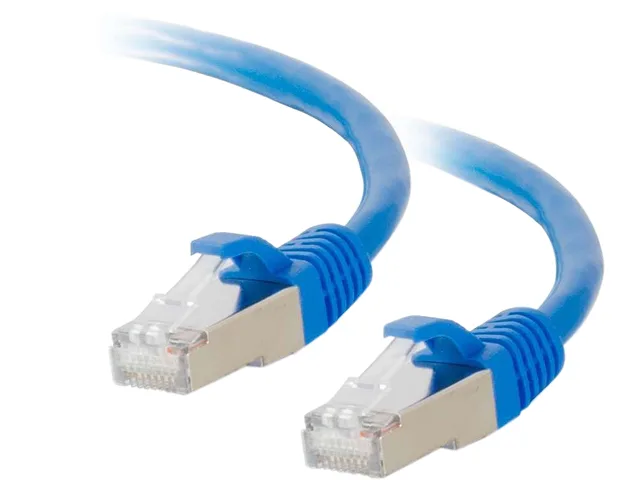 Cables To Go Cables To Go 00980 network ethernet cable 6in Cat6 STP blue — product photo