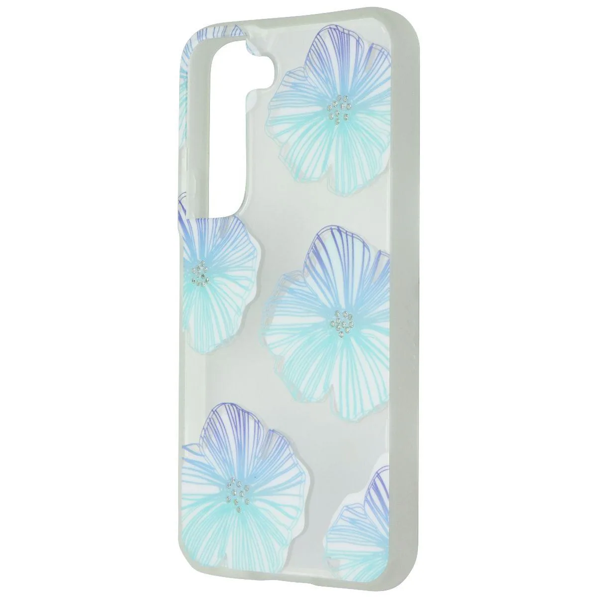 MYBAT PRO MYBAT PRO Mood Diamonds Case for Samsung Galaxy S22 Blue Seashell — product photo