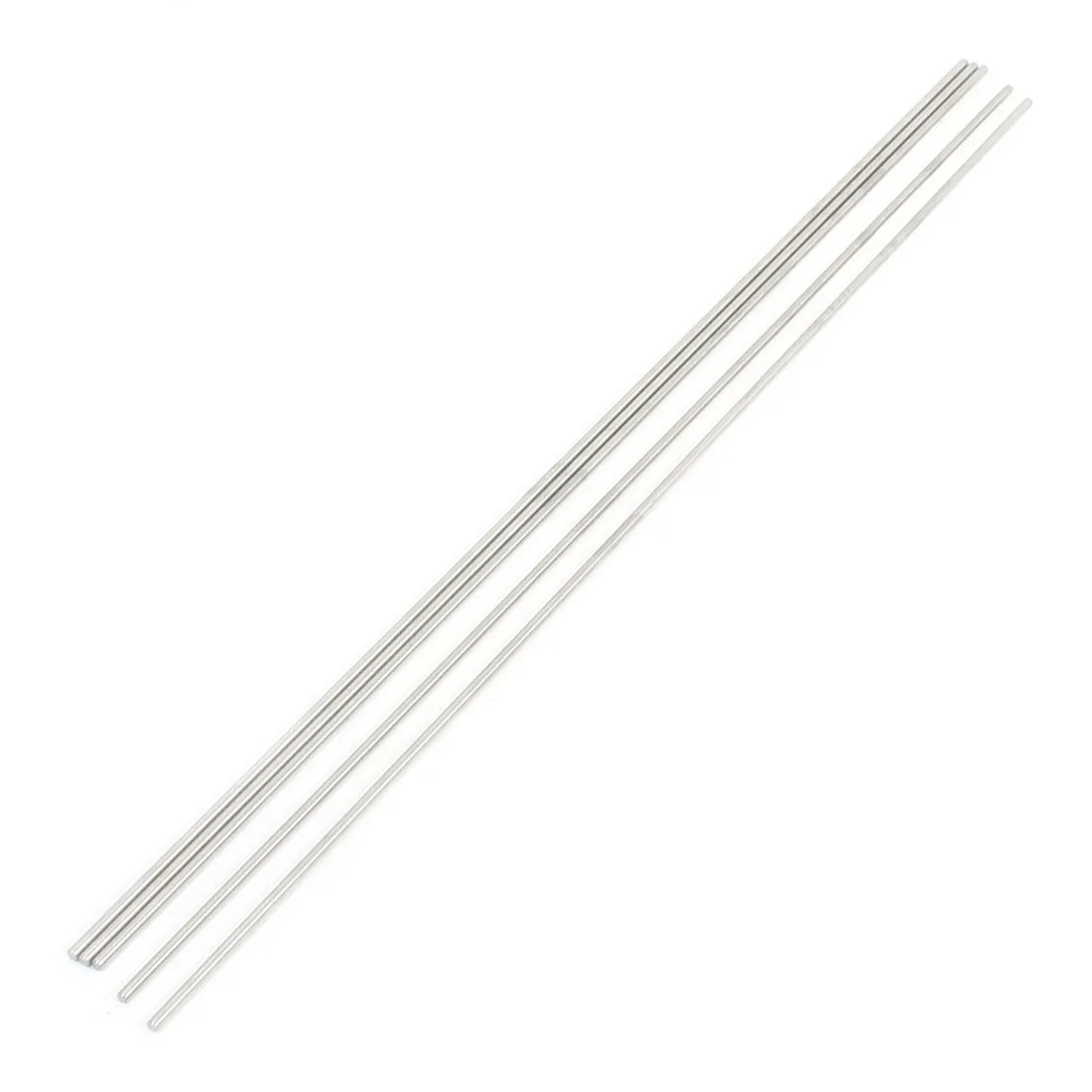 Unique-Bargains Unique-Bargains 5Pcs 400mm x 3mm Stainless Steel Motion Axle Circular Round Rod Bar — product photo