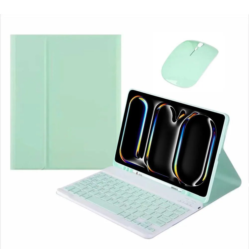 Timoom Timoom Detachable Bluetooth Keyboard Mouse Case 11" Mint — product photo