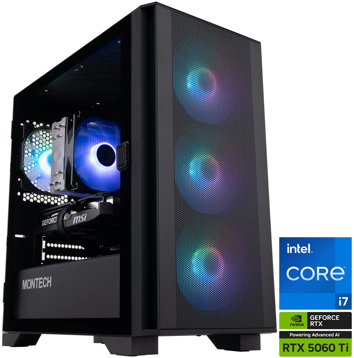 ABS ABS AA14700F5060TI2 gaming PC i7-14700F RTX 5060 Ti 32GB DDR5 1TB NVMe — product photo