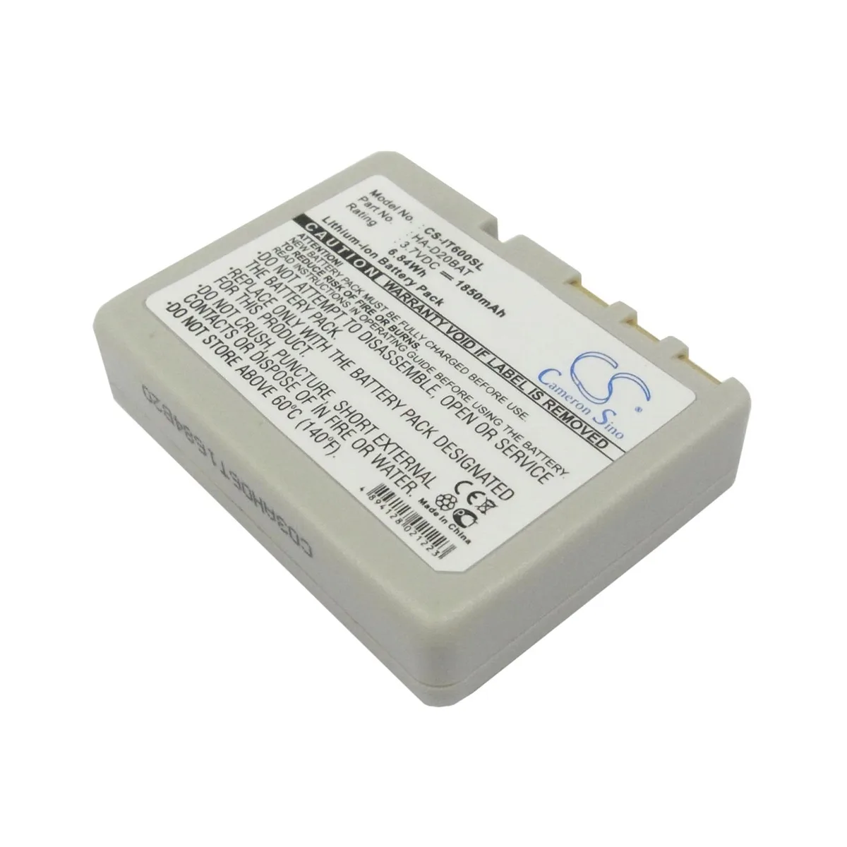 Cameron &amp; Co Cameron &amp; Co DS-CS-IT600SL barcode scanner battery 3.7V 1850mAh — product photo