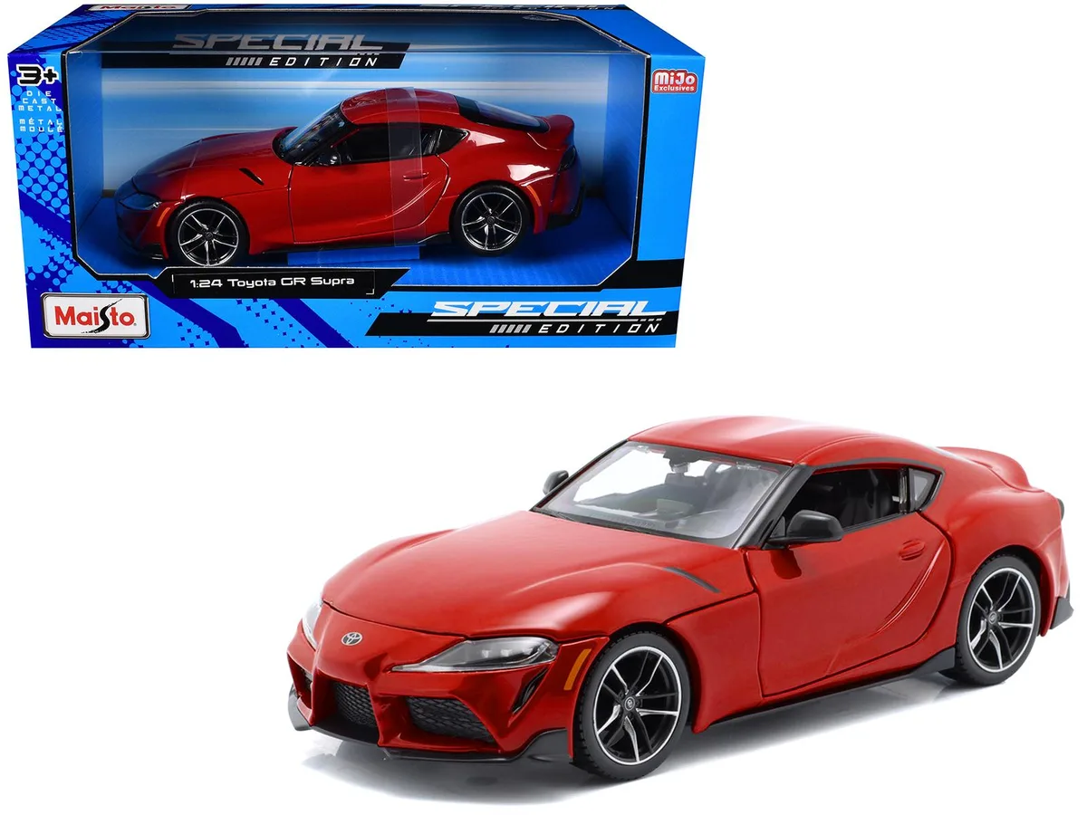 Maisto Maisto Toyota GR Supra Red Special Edition 1/24 Diecast Car — product photo
