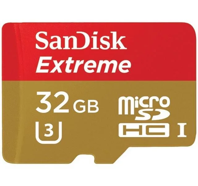 SanDisk SanDisk SDSQXVF-032G-AN6MA 32GB microSDHC memory card — product photo