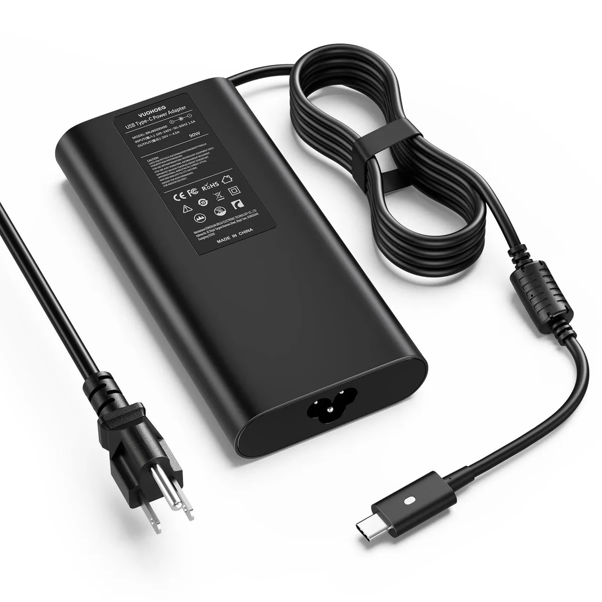  Dell 90W USB-C AC Adapter SK90B190474 — product photo