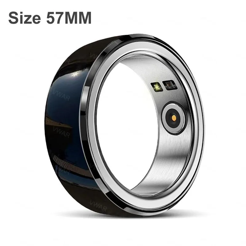 allentian allentian Smart Ring VWAR R2 Ceramic Titanium Alloy Health Tracker — product photo