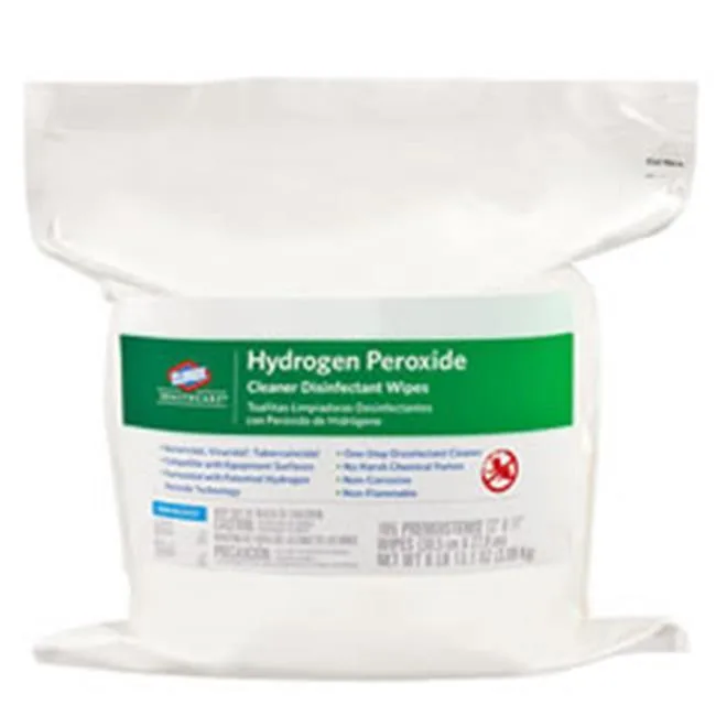 Clorox Clorox CLO30827 Hydrogen Peroxide Wipes Refill 185 Count — product photo