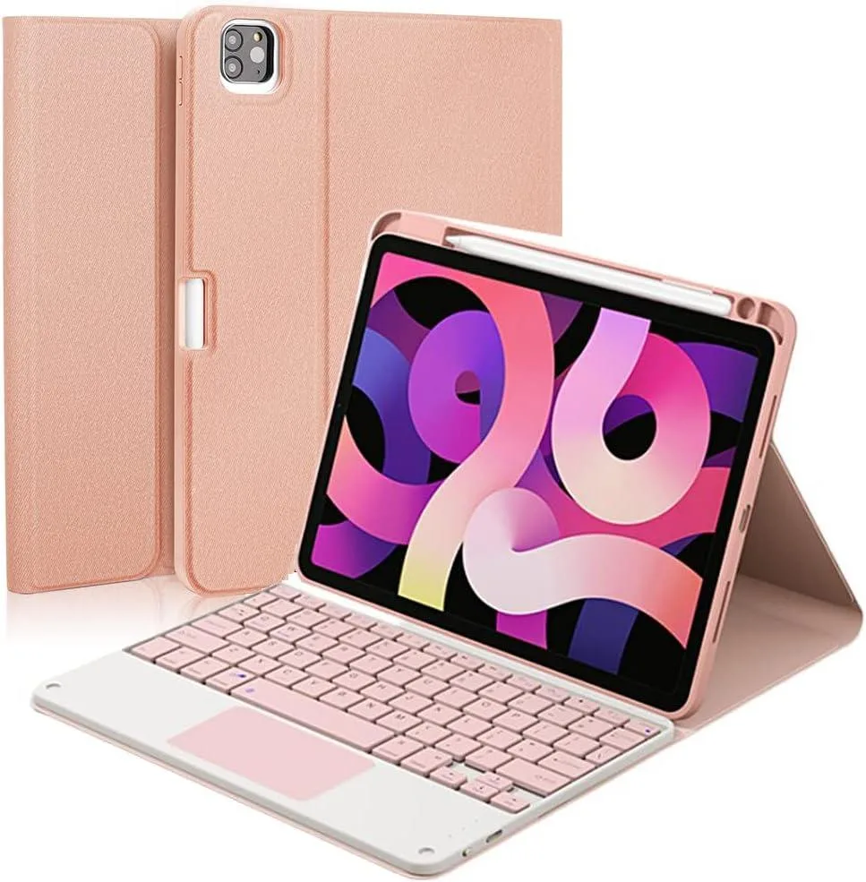 Werleo Werleo A2602 iPad 10.2/10.5 Keyboard Case with Touchpad Pink — product photo