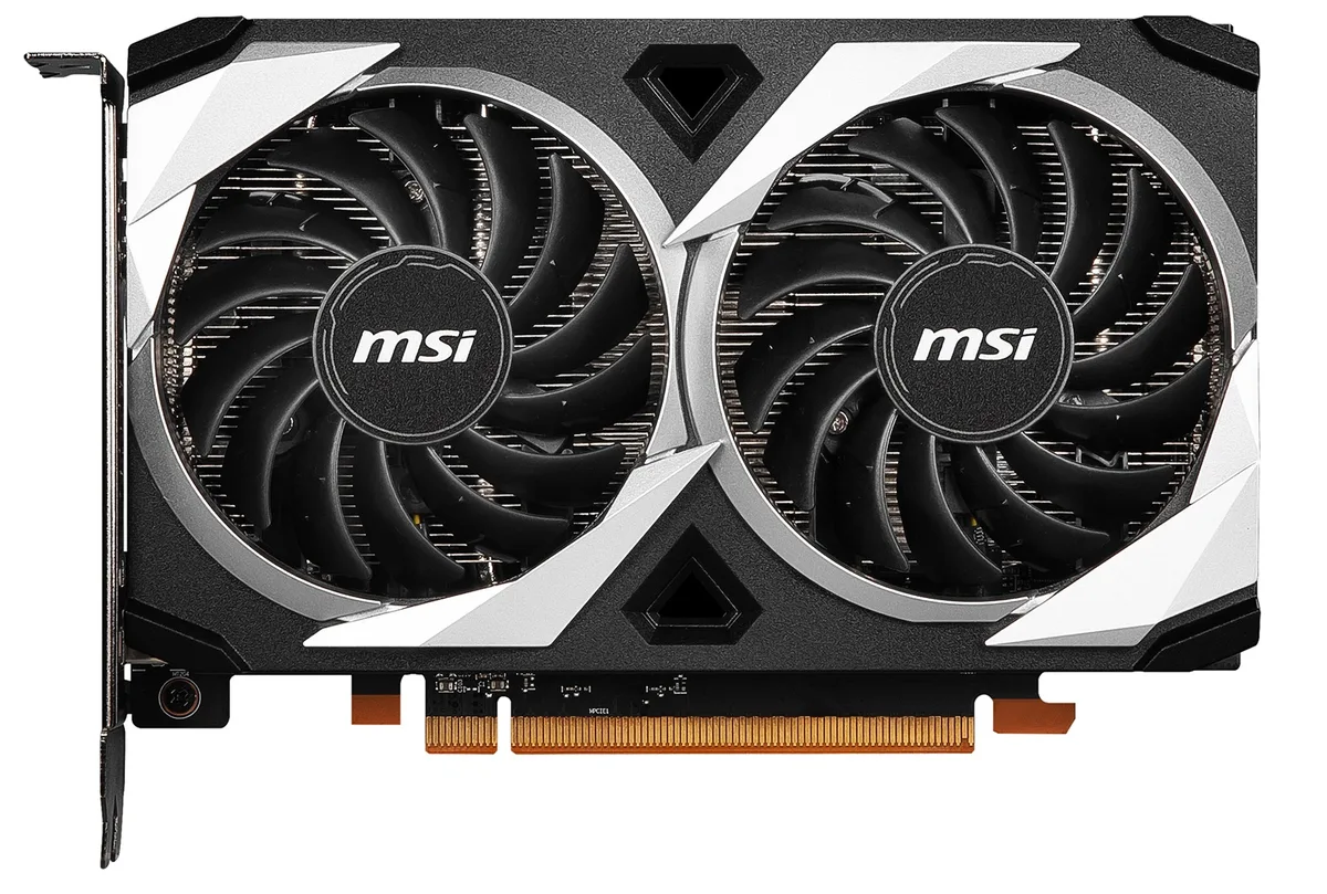 MSI MSI Radeon RX 6500 XT MECH 2X 4G OC graphics card — product photo