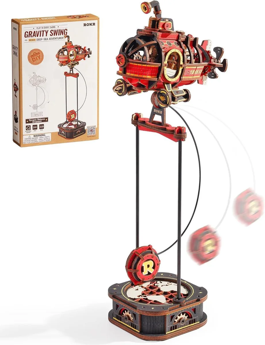 ROKR ROKR Deep-Sea Adventurer MCD04 Red 219-piece stem toy — product photo
