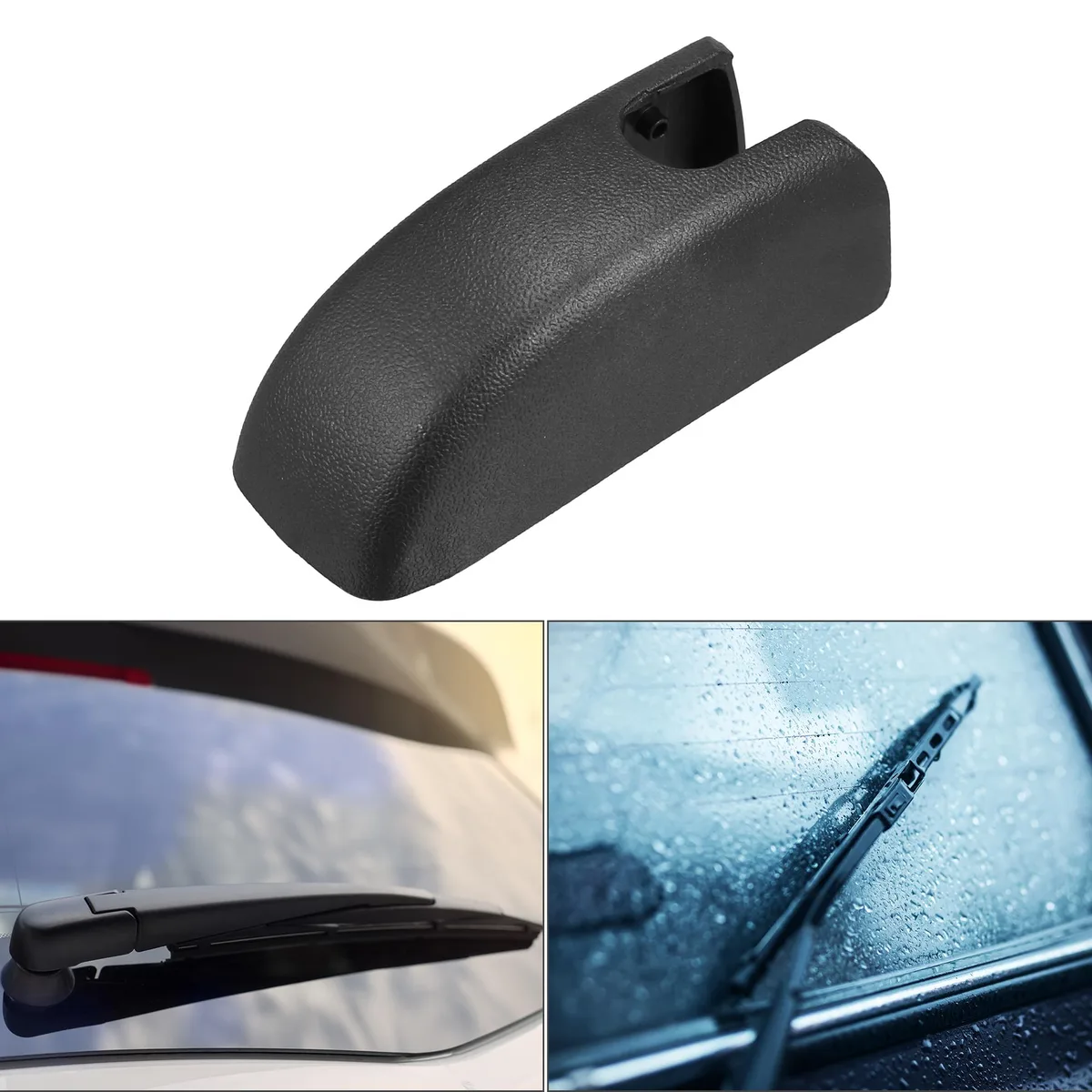 Unique-Bargains Unique-Bargains Rear Wiper Arm Nut Cover Cap Jeep Grand Cherokee Black 1pc — product photo