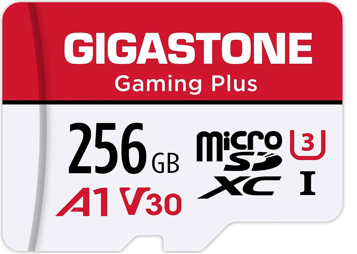 Gigastone Corporation Gigastone Gaming Plus 256GB microSDXC memory card — product photo