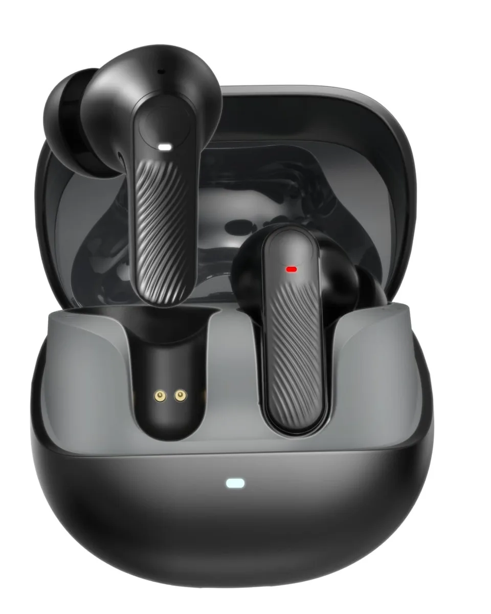 No Sew No Sew BTW73 In-Ear Headphones Black Active Noise Cancelling Bluetooth 5.4 140h Battery — product photo