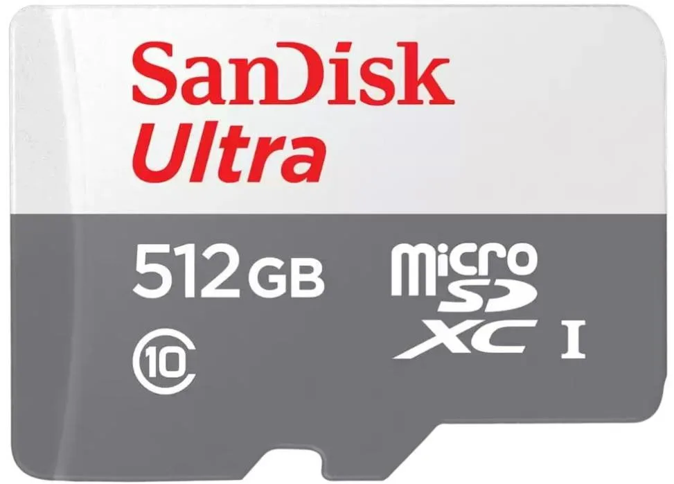 SanDisk SanDisk Ultra microSDXC 512GB Class 10 UHS-I 100MB/s No Adapter — product photo