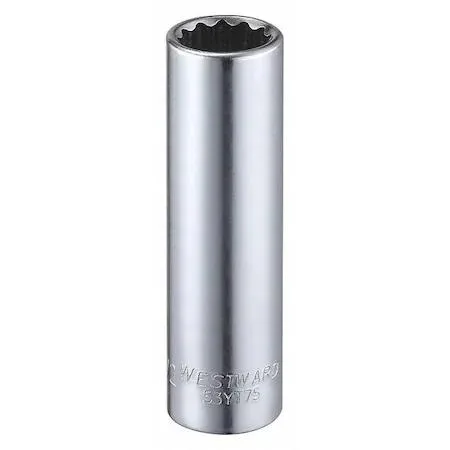 Westward Westward 53YT75 3/8" Drive 1/2" SAE Socket 12 Pt — product photo