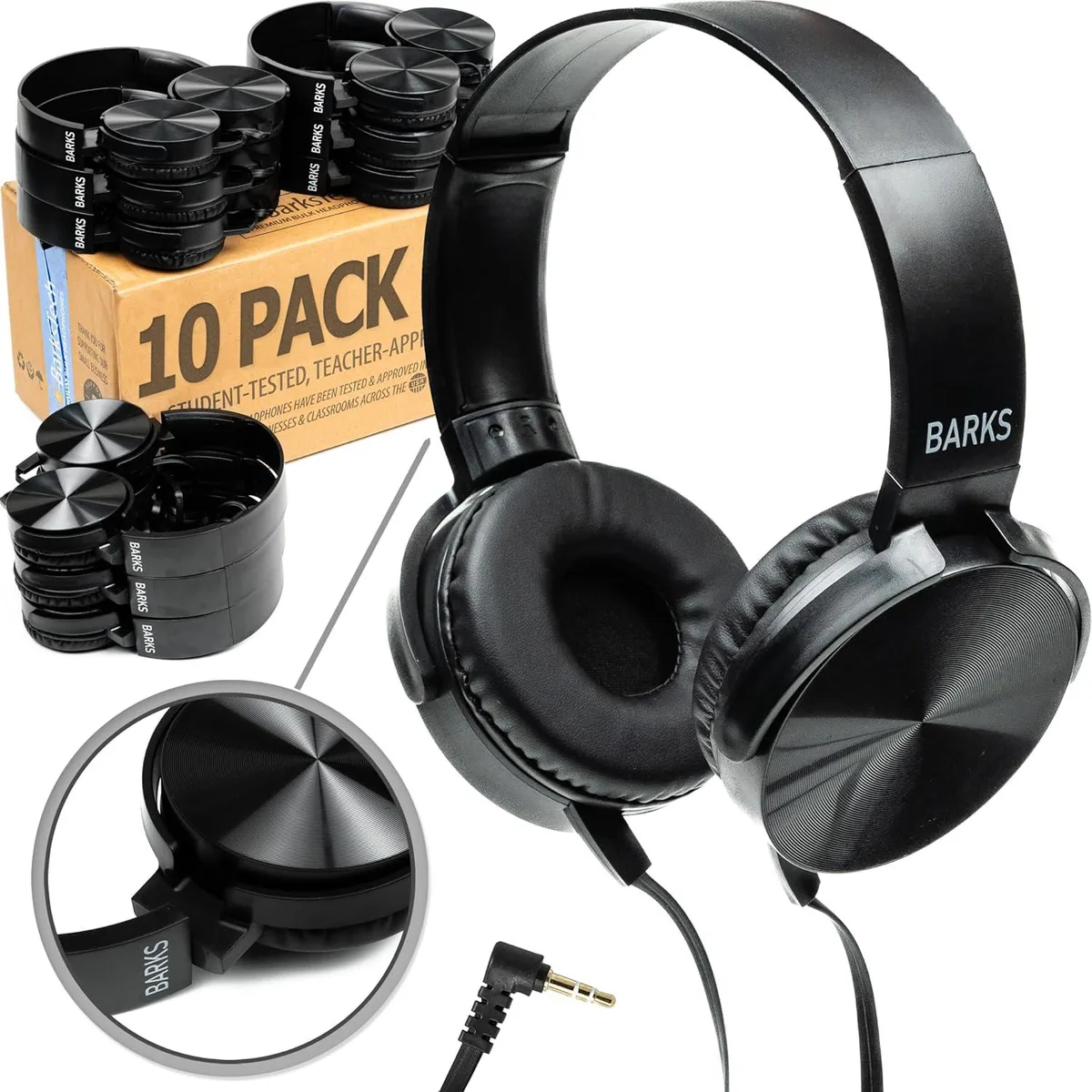 TUKO TUKO Select On-Ear Headphones 10 Pack — product photo