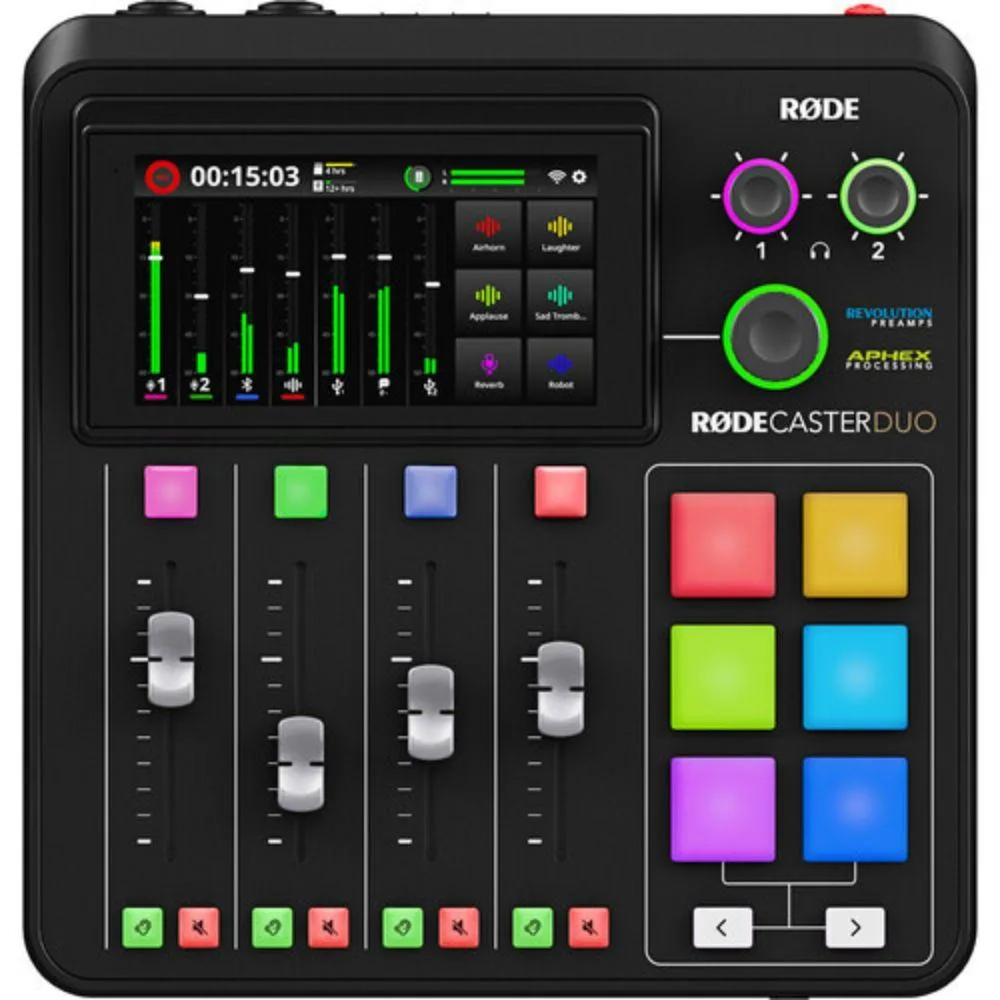 RODE Microphone RODE Microphone RODECaster Duo Integrated Audio Production Studio — product photo