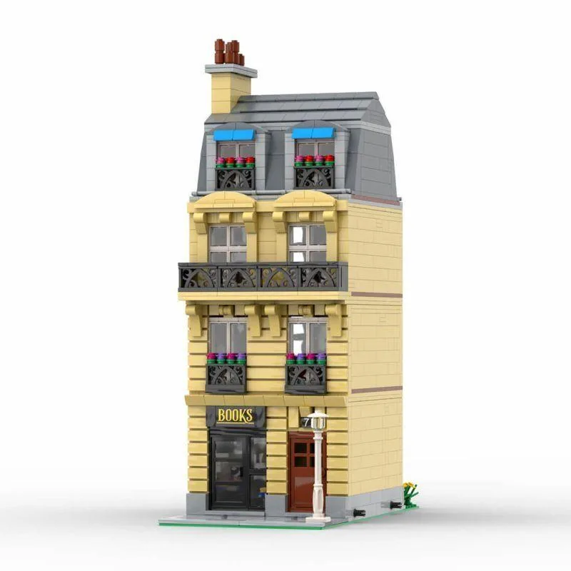 ZITIANYOUBUILD ZITIANYOUBUILD MOC-137960 Paris Apartment Building 1567 Parts — product photo