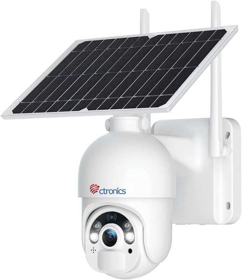 TAURKENAM TAURKENAM 2.5K 4MP Wireless Surveillance 360° PTZ 7800mAh Battery Solar IP66 — product photo