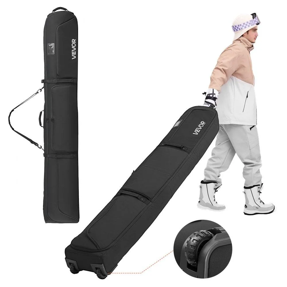 VEVOR VEVOR Ski Roller Bag 74.8 in 190 cm Black — product photo
