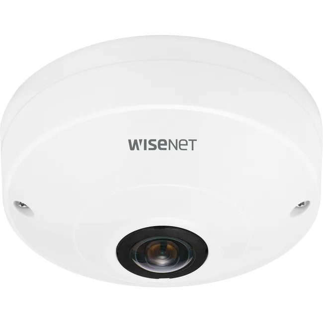 Wisenet Wisenet QNF-8010 6 MP 360° fisheye network camera — 商品写真