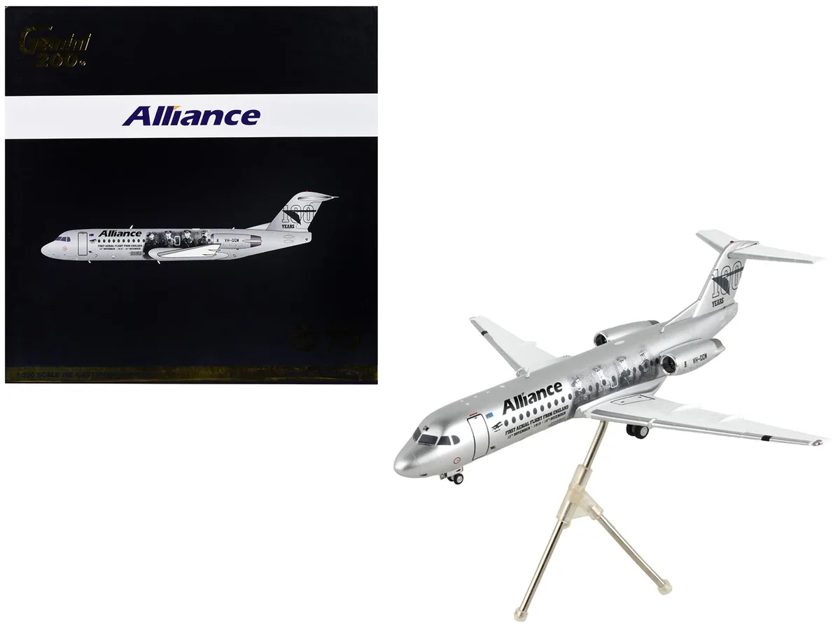 GeminiJets GeminiJets Fokker F70 Alliance Airlines 100 Years 1/200 Diecast — product photo
