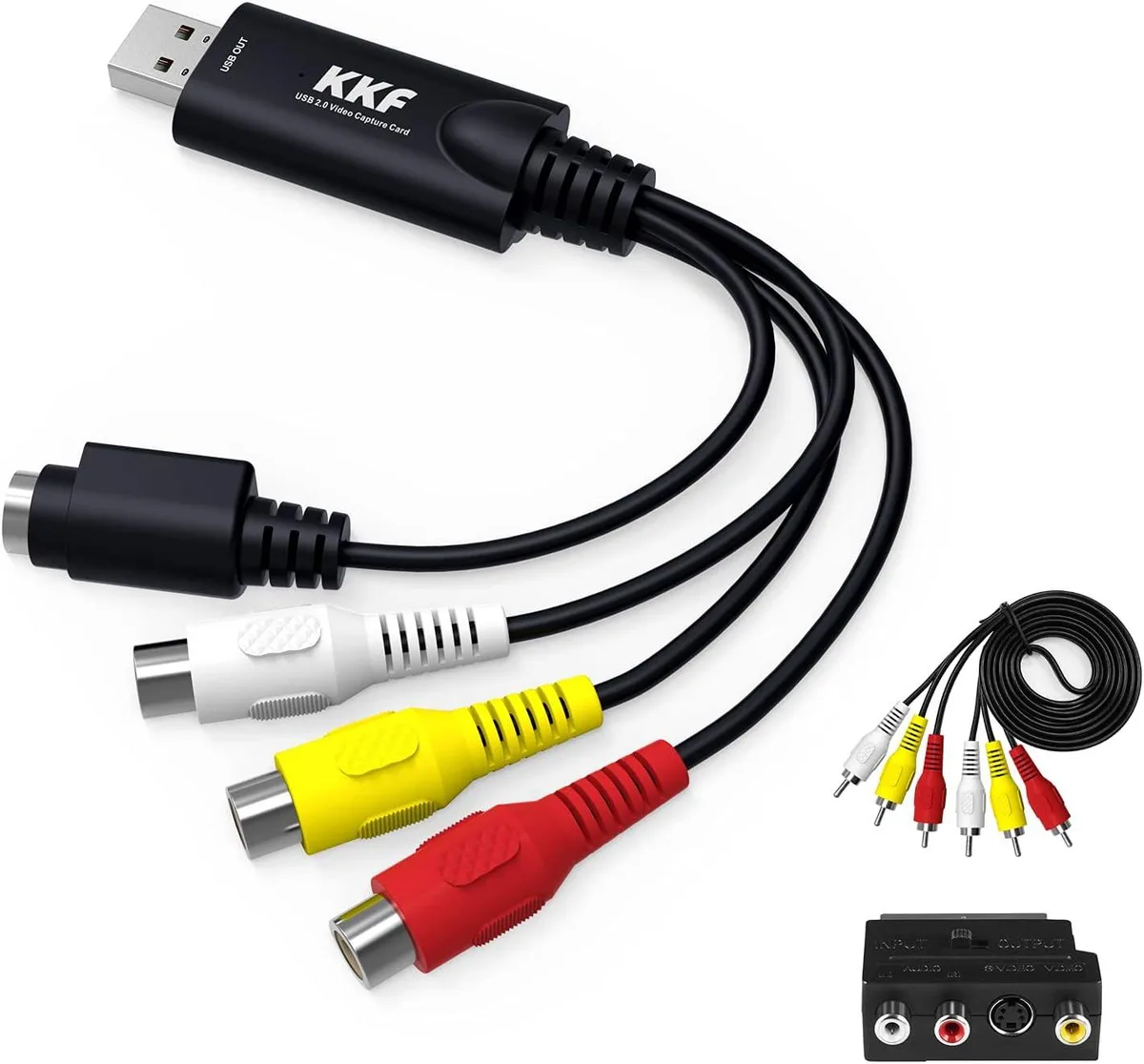 Boxwave Boxwave USB 2.0 Video Capture Card with Audio Transfer (IU037B-2) — product photo