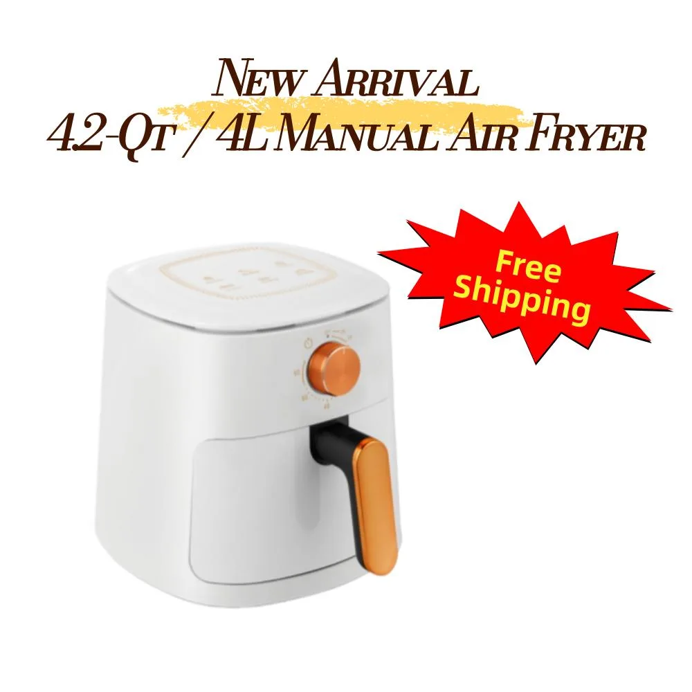 Aenaeder Aenaeder 4L Air Fryer 1100W Mechanical Timer White — product photo