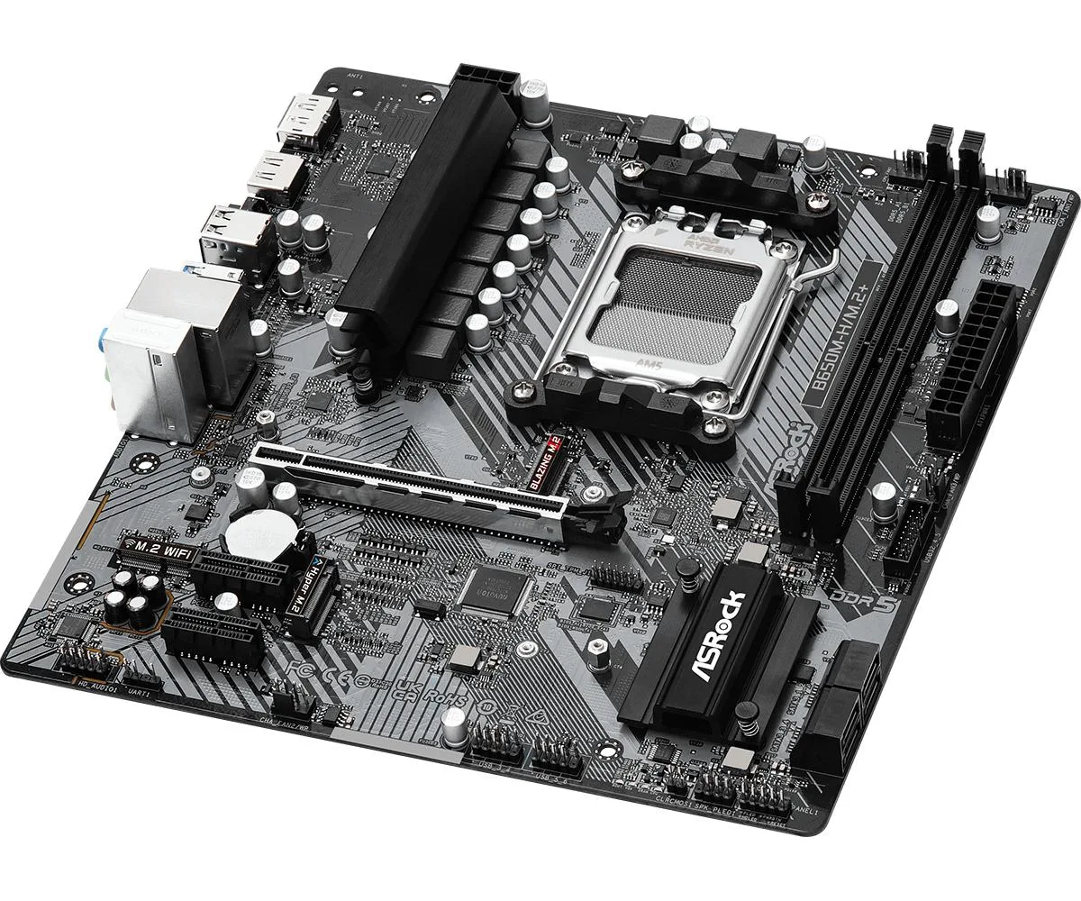 ASRock ASRock B650M-H/M.2+ AMD motherboard — product photo