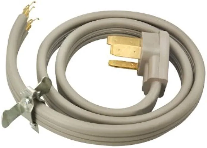 usbroway usbroway 90168809 6ft 50A Range Cord Grey Yellow — product photo