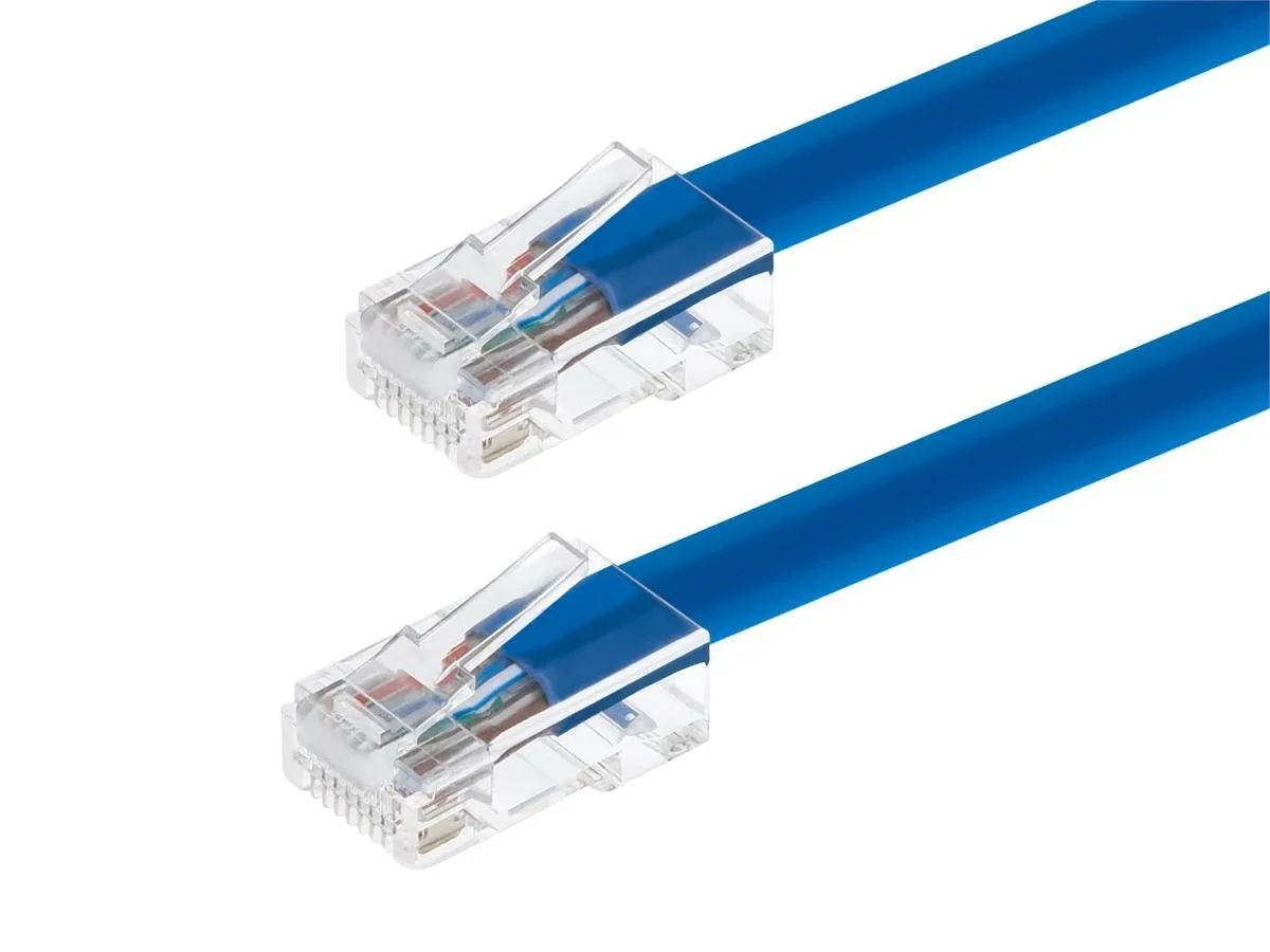 Monoprice Inc. Monoprice 113409 Cat6 Ethernet Patch Cable 15 Feet Blue 550MHz 24AWG Zeroboot Series — product photo