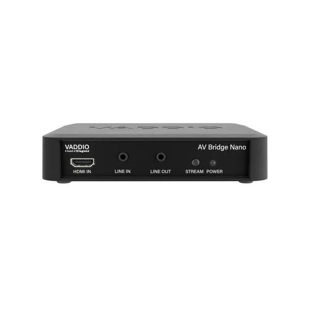 vaddio Vaddio AV Bridge Nano 999-82600-000 HDMI to USB IP converter — product photo