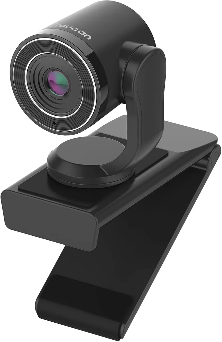 TOUCAN TOUCAN 1080P 60fps Webcam with Microphone 89° Privacy Cover — product photo