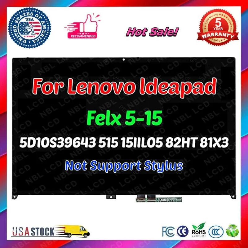 NUOLAISUN NUOLAISUN 5D10S39643 LCD Touch Screen for Lenovo Ideapad Flex 5 15IIL05 — product photo