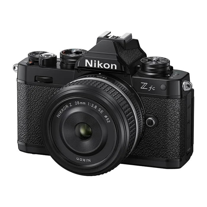 Nikon Inc Nikon Z fc 20.9MP DX Mirrorless Camera with 28mm f/2.8 SE Lens Black — product photo