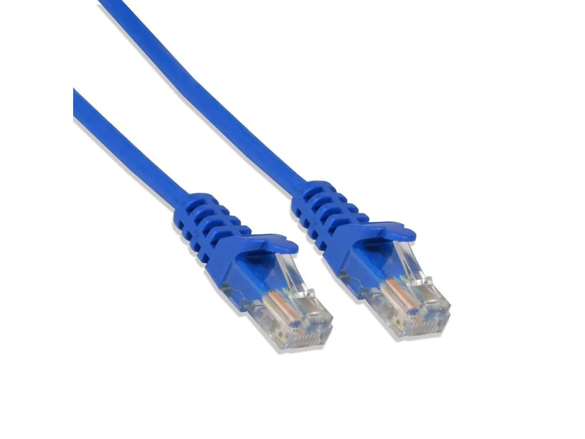 Logico Logico Cat5e 15 ft UTP Ethernet Cable Blue 10 Pack — product photo