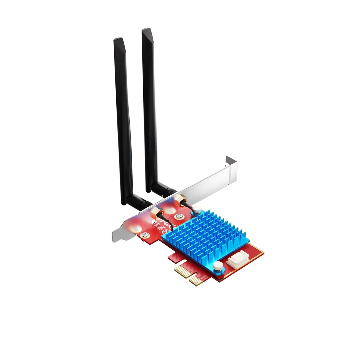 BZIZU AXE9300 WiFi 7 PCIe Card Intel BE200 9.3Gbps Tri-Band Bluetooth 5.4 — product photo