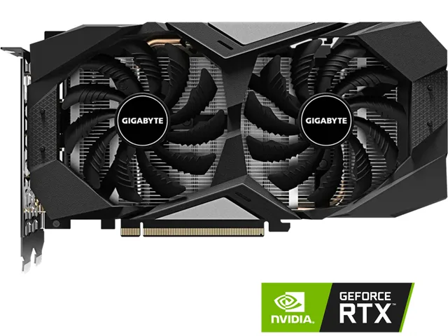 GIGABYTE GIGABYTE GV-N2060D6-6GD REV2 GeForce RTX 2060 6GB graphics card — product photo