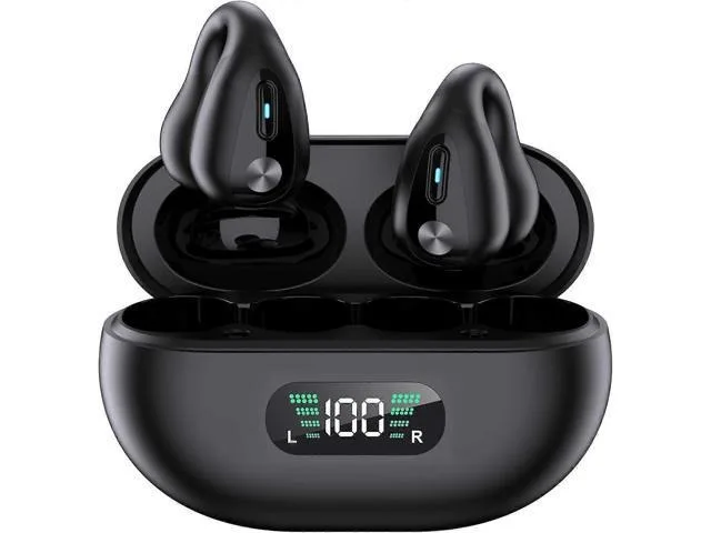 LORDWORLD LORDWORLD Open Ear Bone Conduction Headphones Bluetooth 5.3 36H IPX7 — product photo