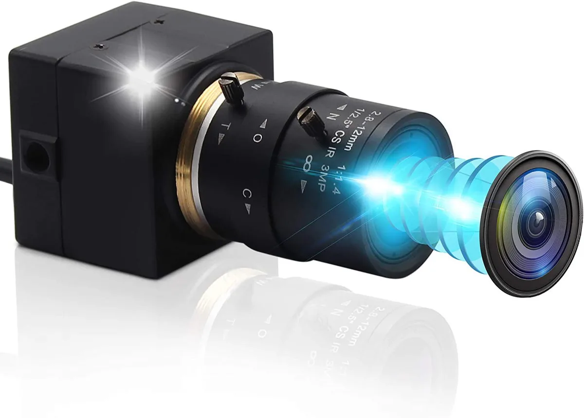 BONAEVER BONAEVER 2MP 5-50mm Manual Zoom Webcam IMX323 1080P H.264 — product photo