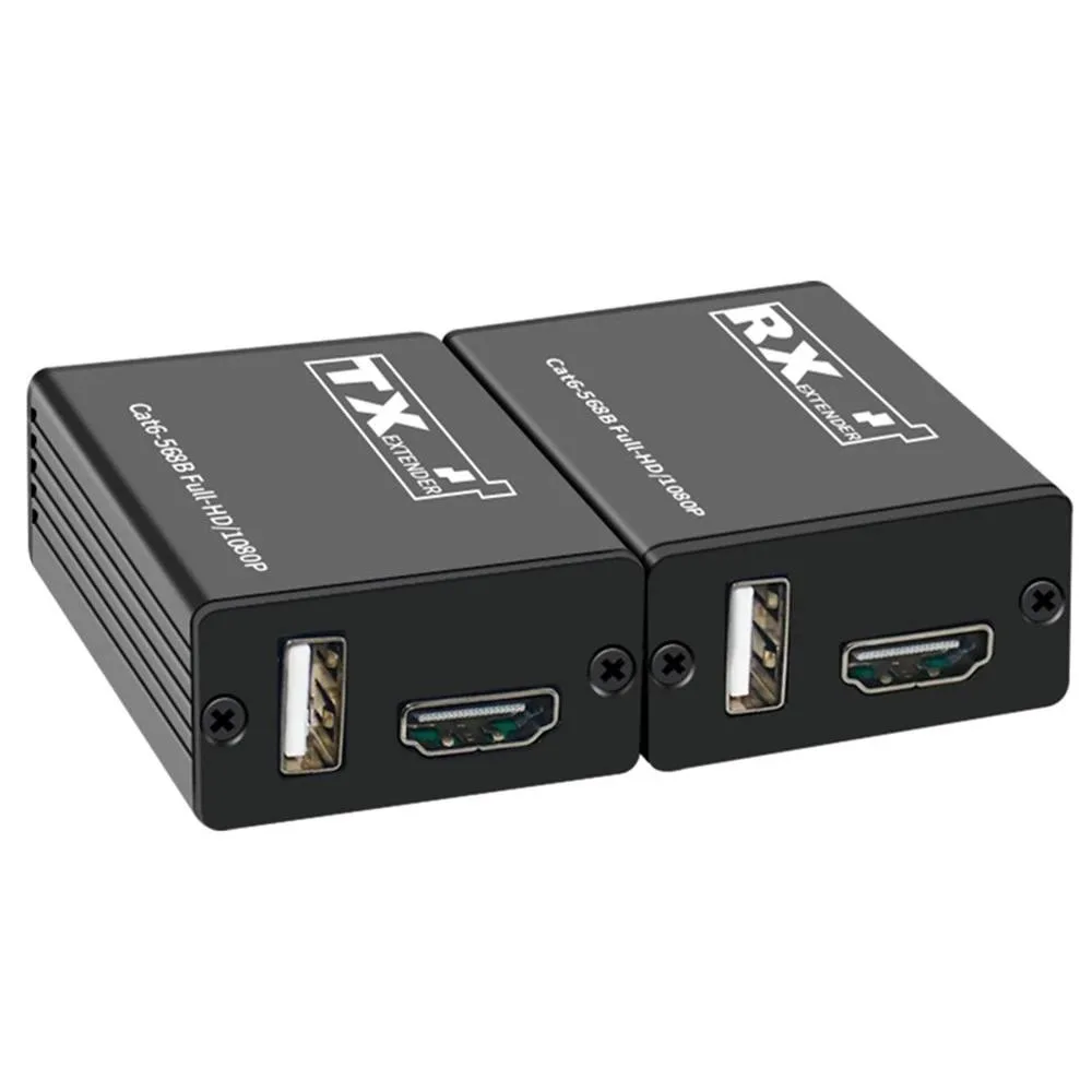 YINGHUA YINGHUA HDMI KVM Extender 30m Cat6 1080p USB — product photo