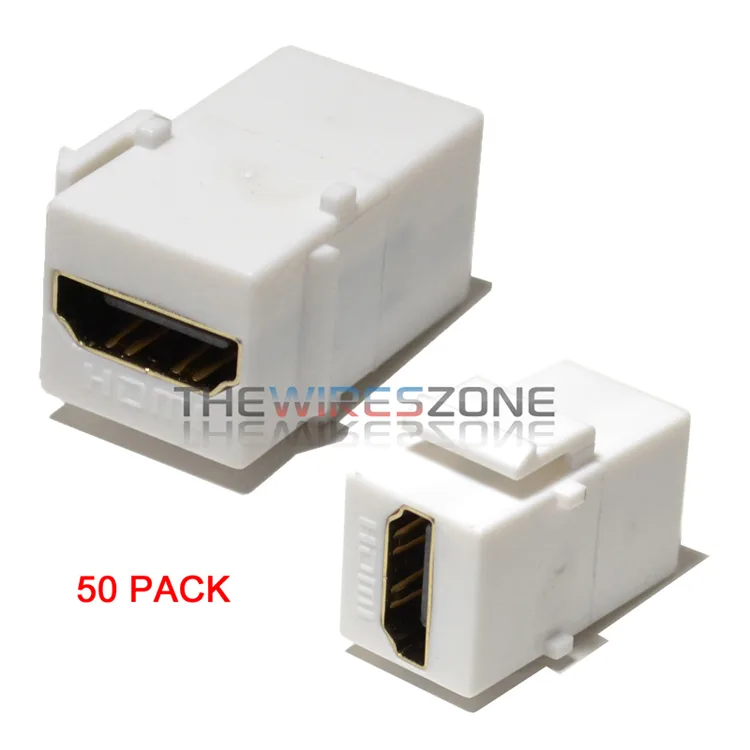 Logico Logico HDMI Keystone Coupler Female-Female White 50pk — product photo