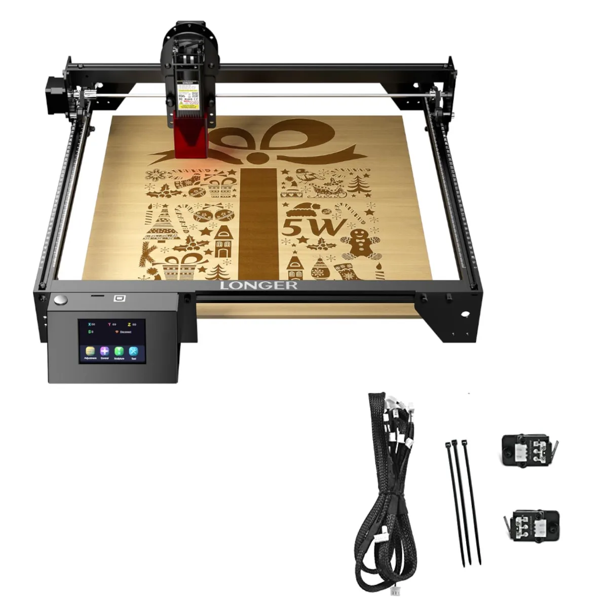 LONGER LONGER RAY5 5W Laser Engraver &amp; Limit Switch Kit 10W — product photo