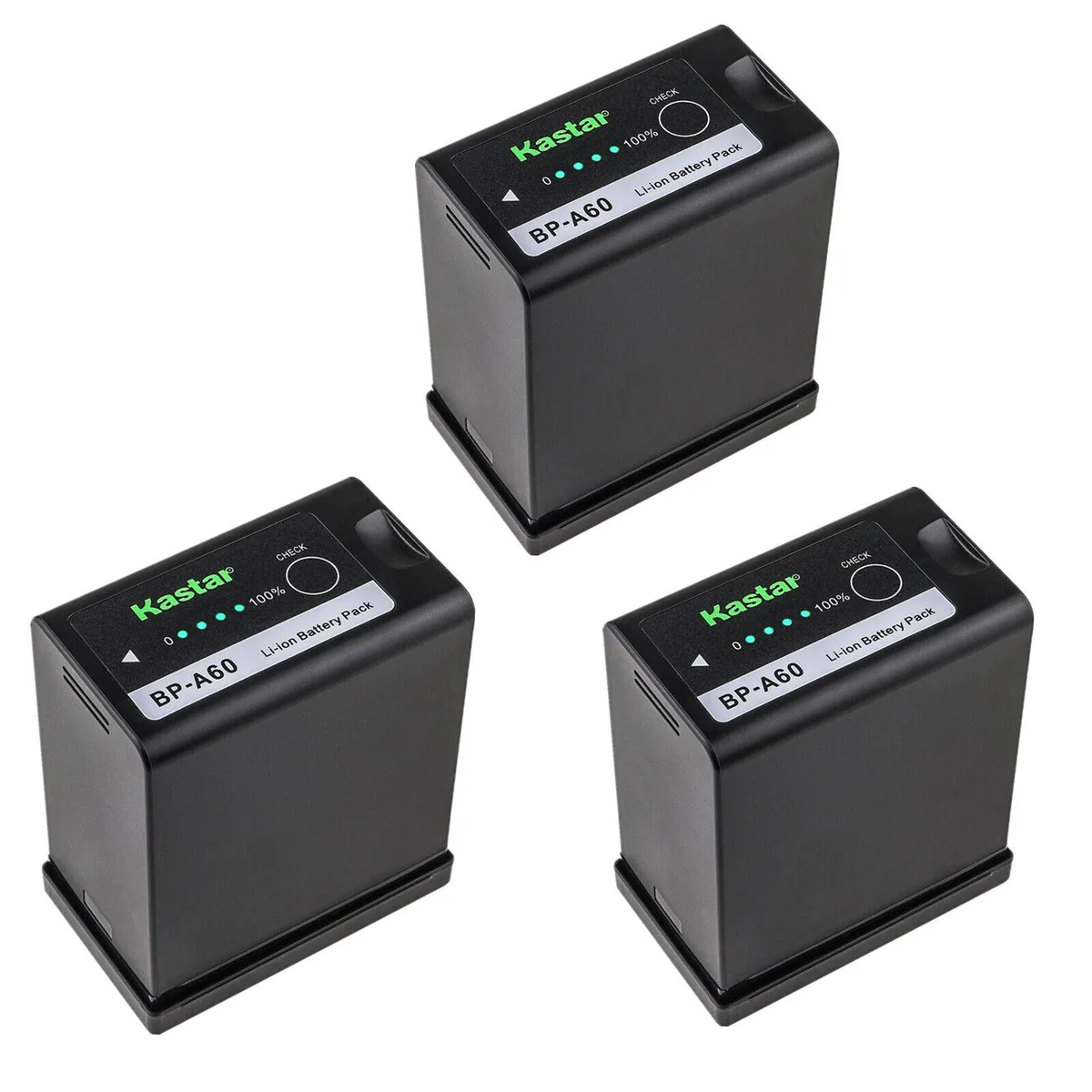 Kastar Kastar BP-A60 3-Pack 14.4V 6800mAh Camera Battery — product photo