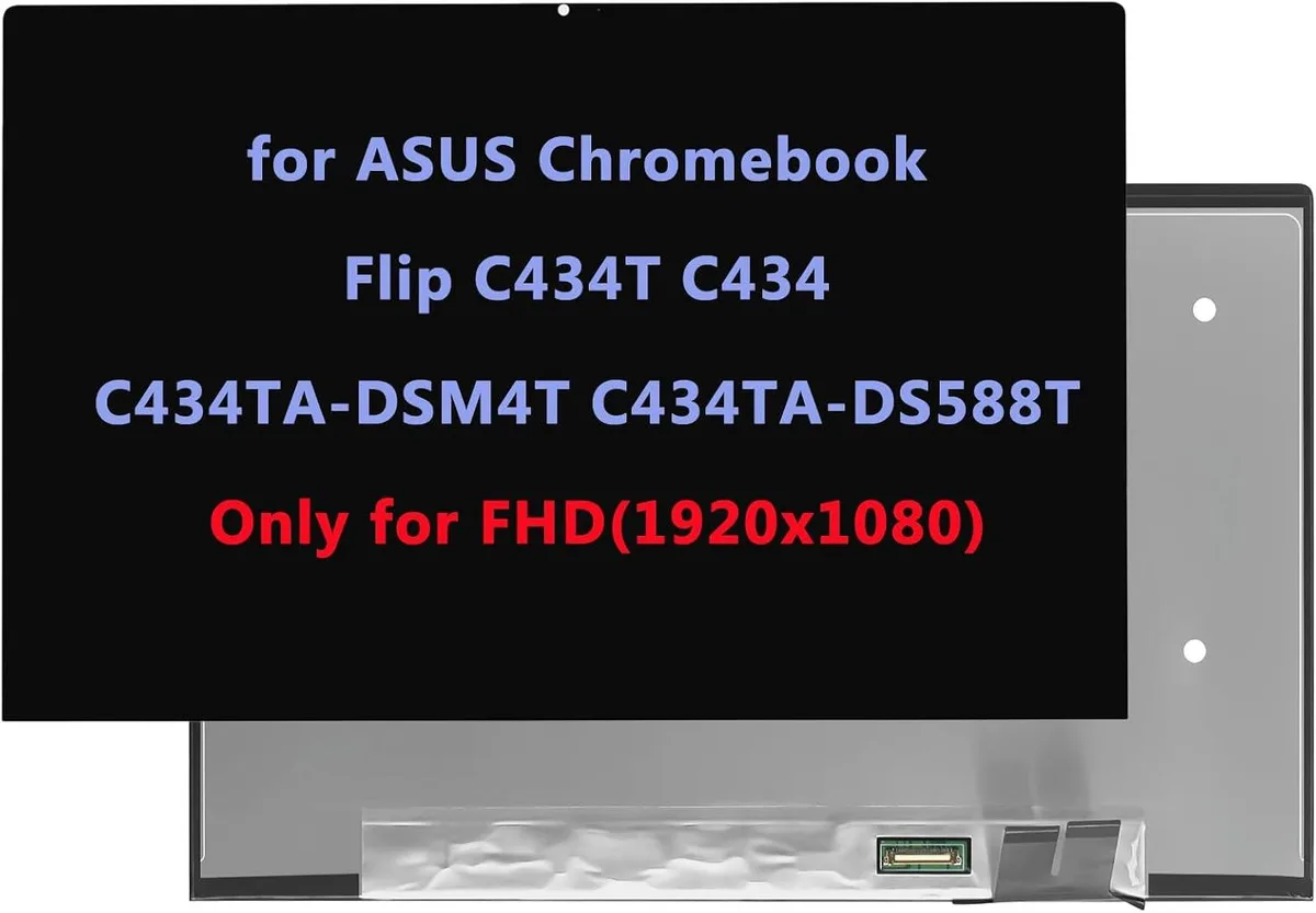 NUOLAISUN NUOLAISUN 14" FHD 1920x1080 Touch Screen for ASUS Chromebook Flip C434TA C434T C434 C434TA-DSM4T C434TA-DS588T — product photo