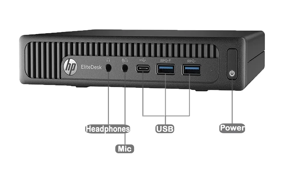 HP HP 800 G2 Mini i5-6500T 2.50GHz 16GB DDR4 256GB desktop PC — product photo